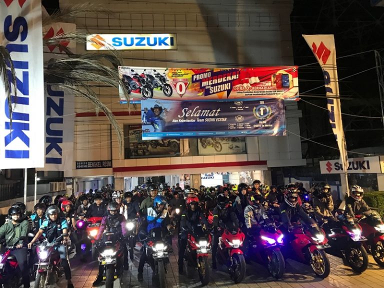 Ratusan Bikers Banjarmasin Tumpah Ruah Penuhi Kota