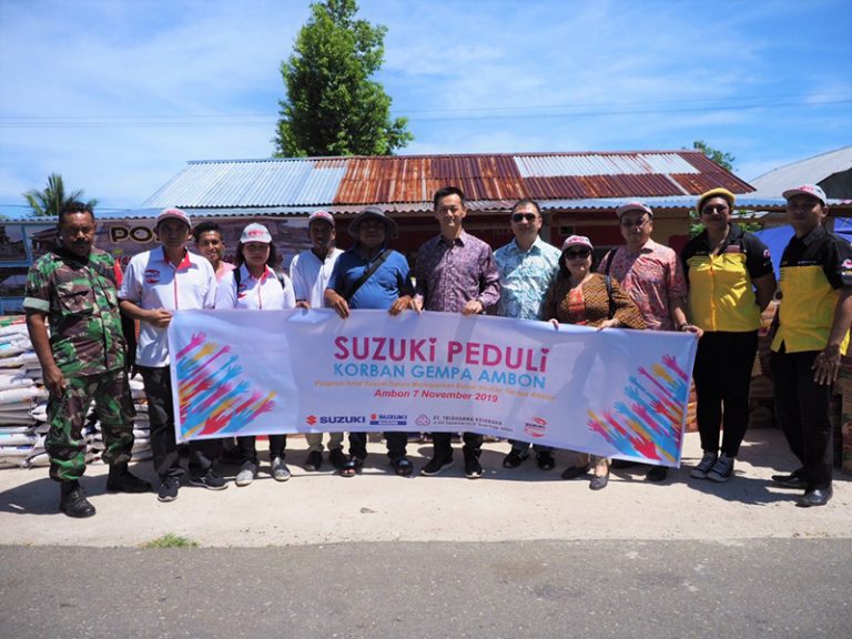 Suzuki Peduli Gempa Maluku