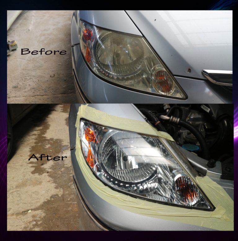 Cara Gampang Bikin Lampu Mobil Jadi Baru