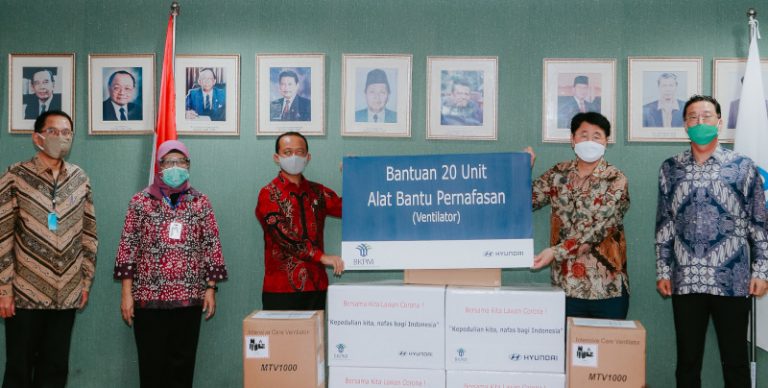 Hyundai Lanjutkan Program Donasi 20 Ventilator
