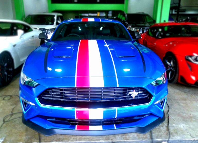 Logo Jadi Ide Dasar Modifikasi Cutting Sticker Ford Mustang GT