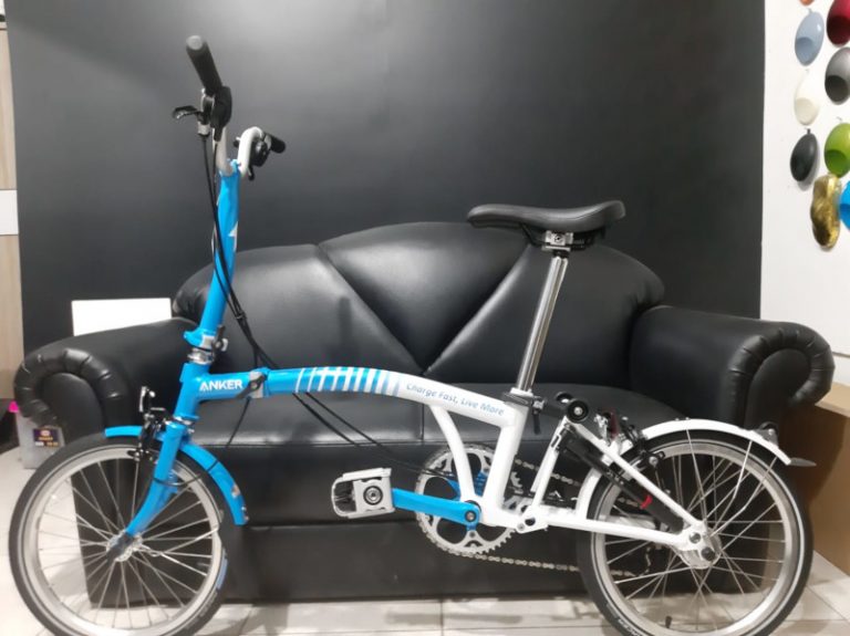 Pengecatan Sepeda Brompton