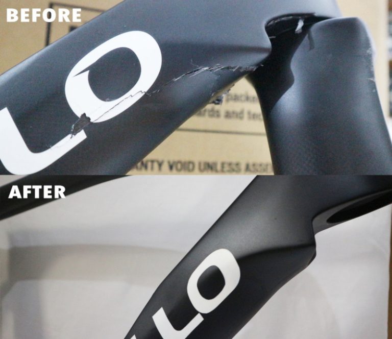 Reparasi Frame Carbon Sepeda Pinarello Dogma F12