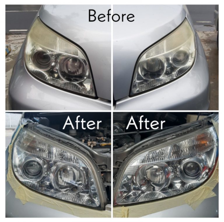Cara Kembalikan Lampu Mobil Seperti Baru