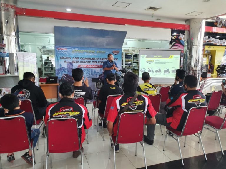Yamaha All New Aerox 155 Connected Meluncur di Jateng dan Yogyakarta