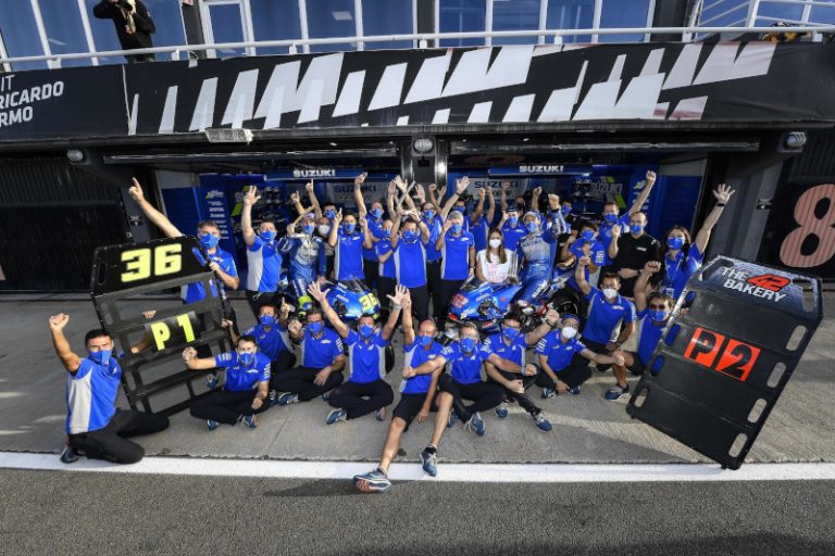 Team Suzuki Ecstar Berjaya di MotoGP Eropa 2020