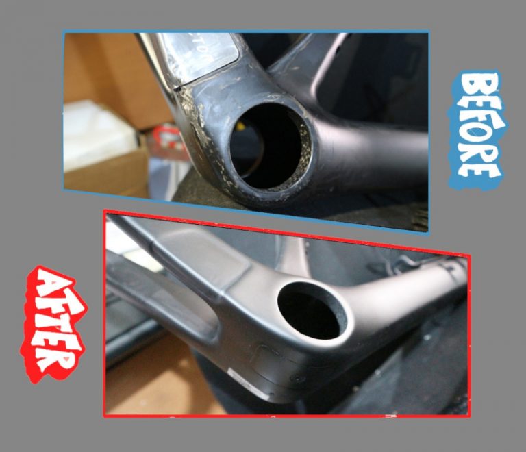 Perbaikan Frame Sepeda Carbon BMC