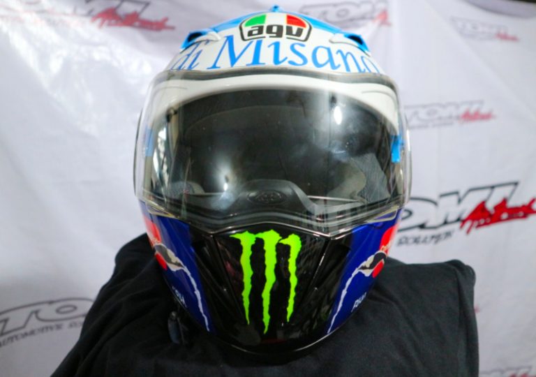 Modifikasi Helm Konsep Valentino Rossi