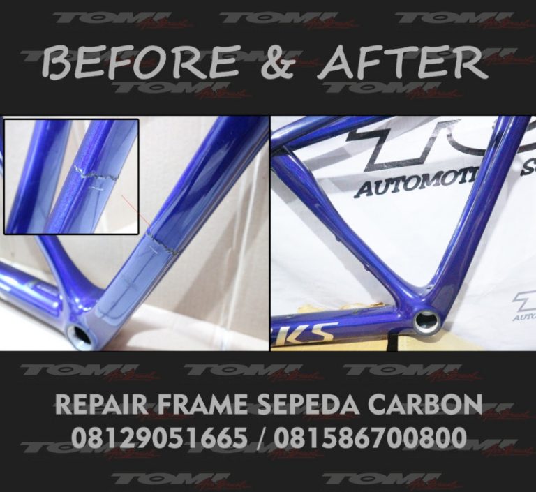 Repair Frame Sepeda Bahan Carbon Kevlar