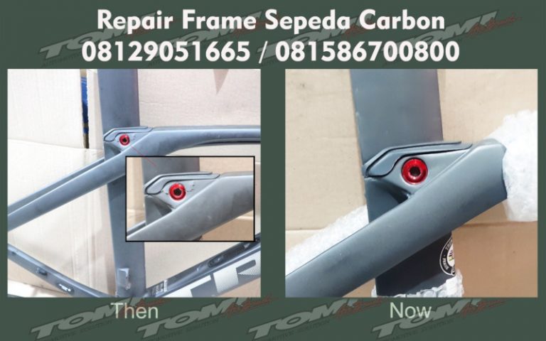 Tomi Airbrush Piawai Repair Frame Sepeda Carbon