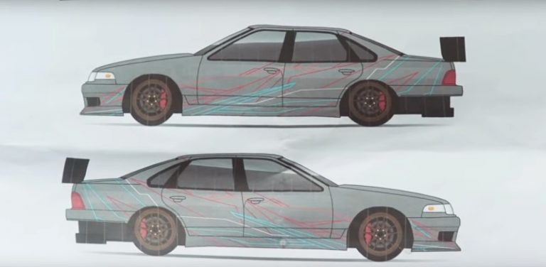 Modifikasi Airbrush Nissan Cefiro di Garasi Drift