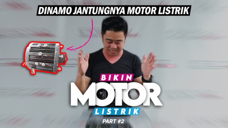 Custom Motor Listrik Part 2 : Mesin