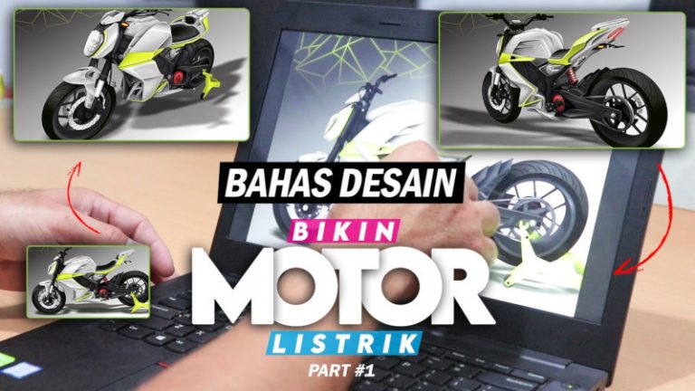 Tomi Airbrush Bikin Motor Listrik