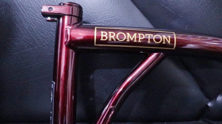 Modifikasi Brompton Warna Spesial