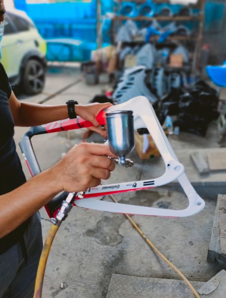 Restorasi Sepeda Cervelo S5 Sunweb