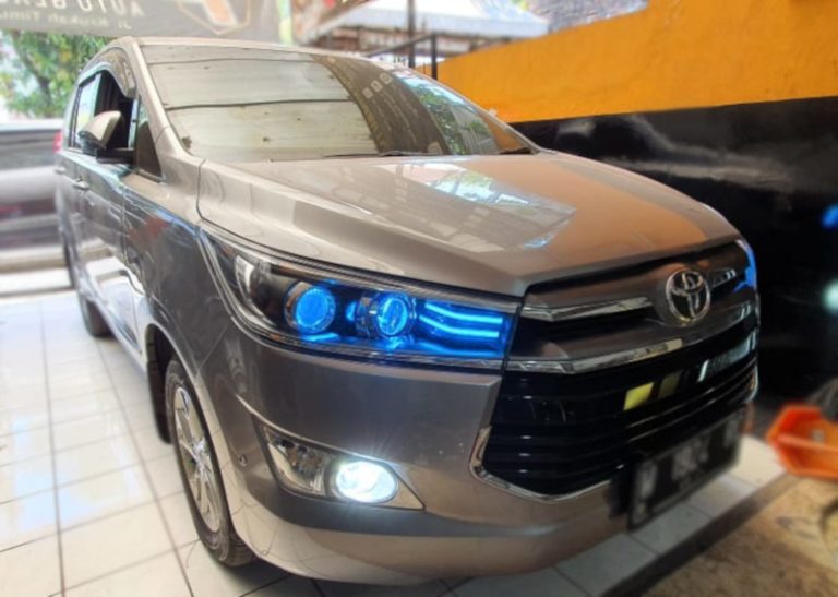Modifikasi Lampu Projector Toyota Kijang Innova