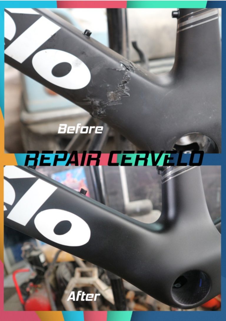 Repair Frame Carbon Sepeda Cervelo