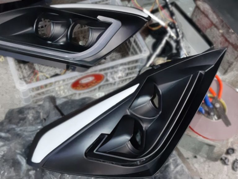 Custom Lampu Double Projector Toyota Yaris