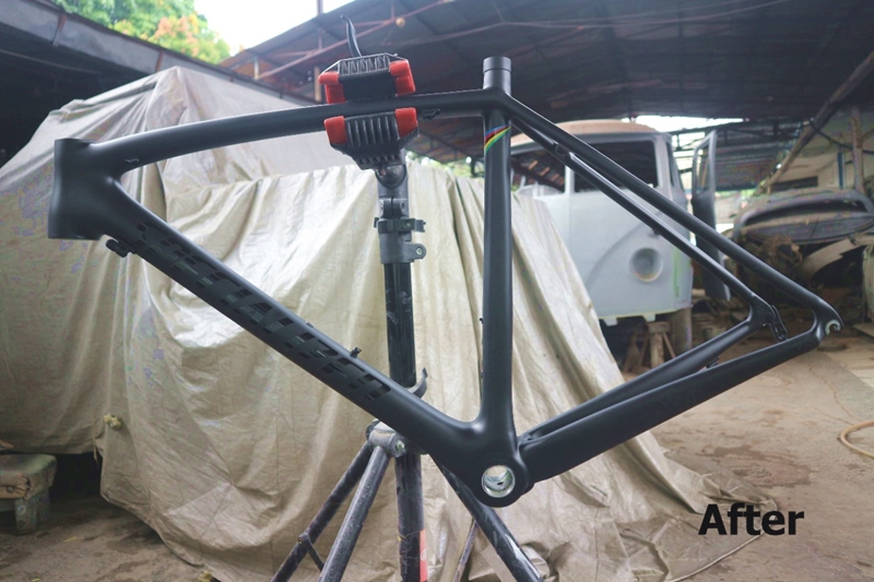Repair Frame Sepeda Carbon Specialized