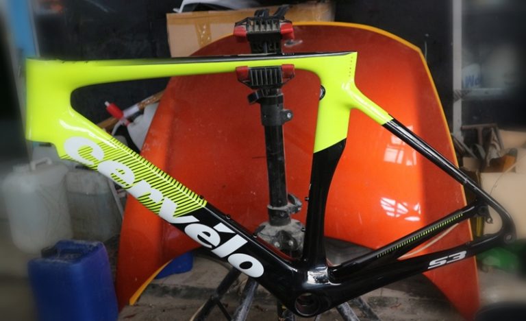 Repair Frame Sepeda Cervelo