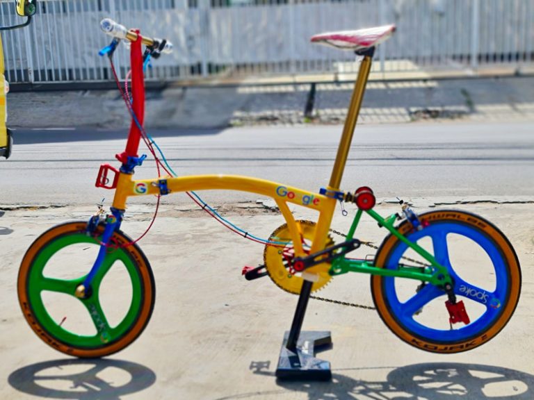 Modifikasi Sepeda Brompton “Google”