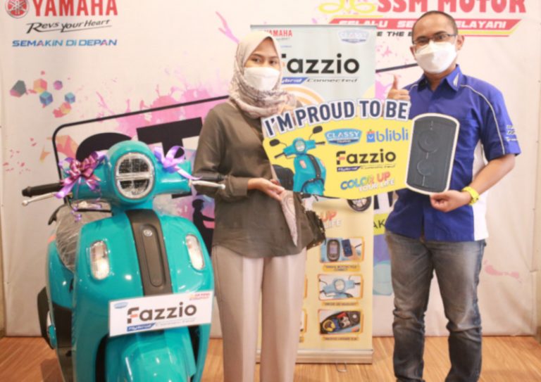 Pasca Diluncurkan, Yamaha Fazzio Laris di Pasar Online