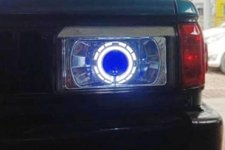 Modifikasi Lampu Projector Toyota Kijang