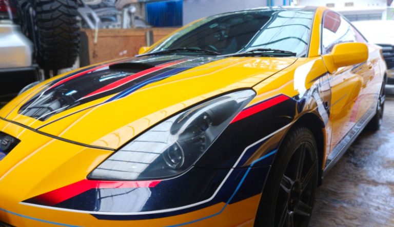 Ini Wujud Nyata Modifikasi Airbrush Toyota Celica