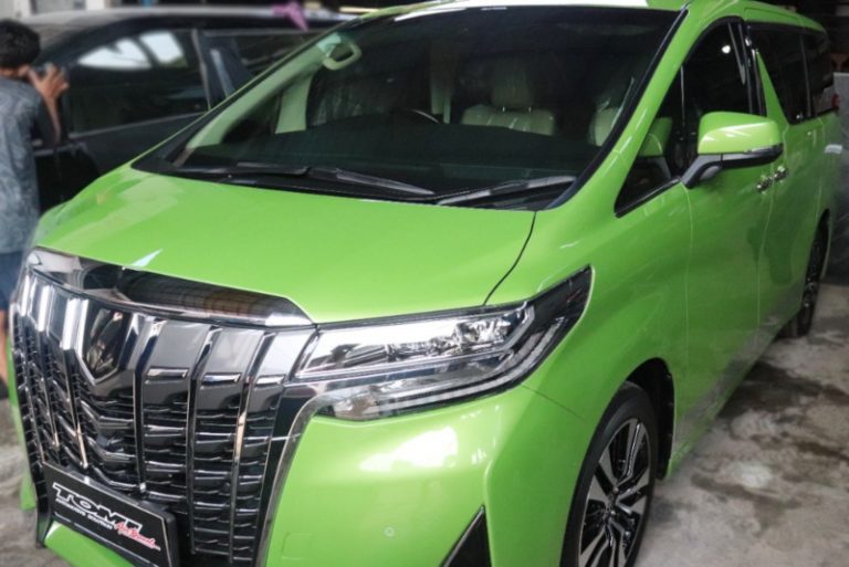 Repaint Toyota Alphard Baru Dari Diler
