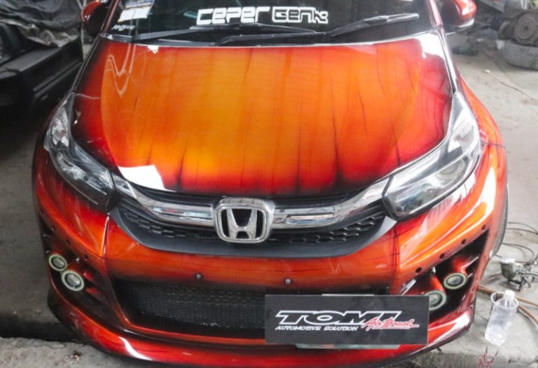 Modifikasi Airbrush Honda Brio