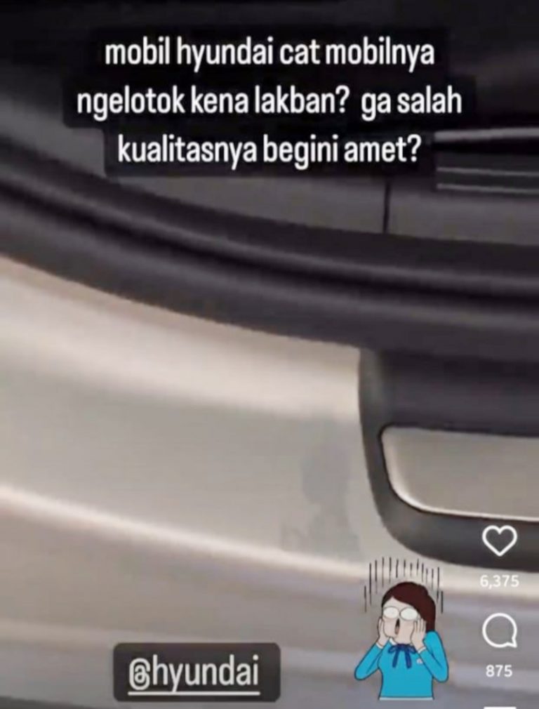 Penyebab Cat Mobil Baru Terkelupas Menurut Tomi Airbrush