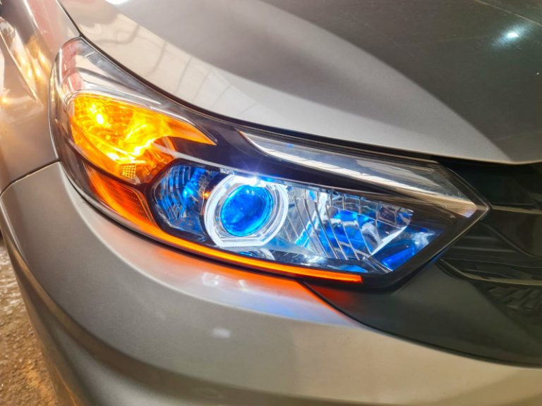 Custom Projector Lampu Honda Mobilio dan Honda Brio