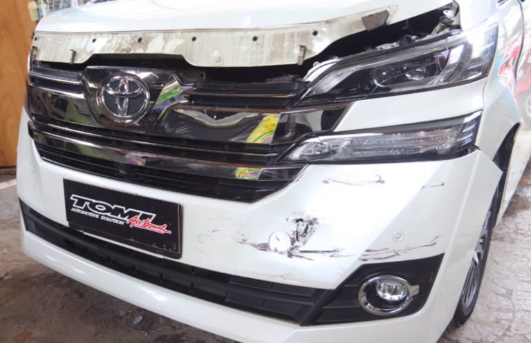 Body Repair Toyota All New Vellfire