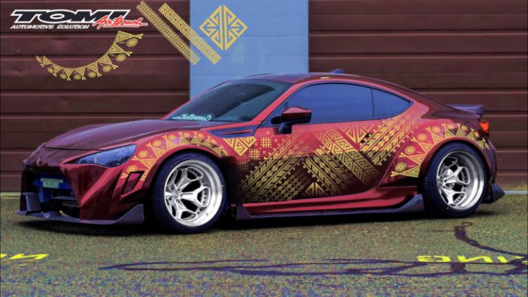 Modifikasi Airbrush Mauri di Toyota FT 86 - Tomi Air Brush