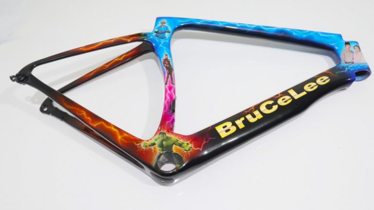 Custom Airbrush Frame Carbon Sepeda