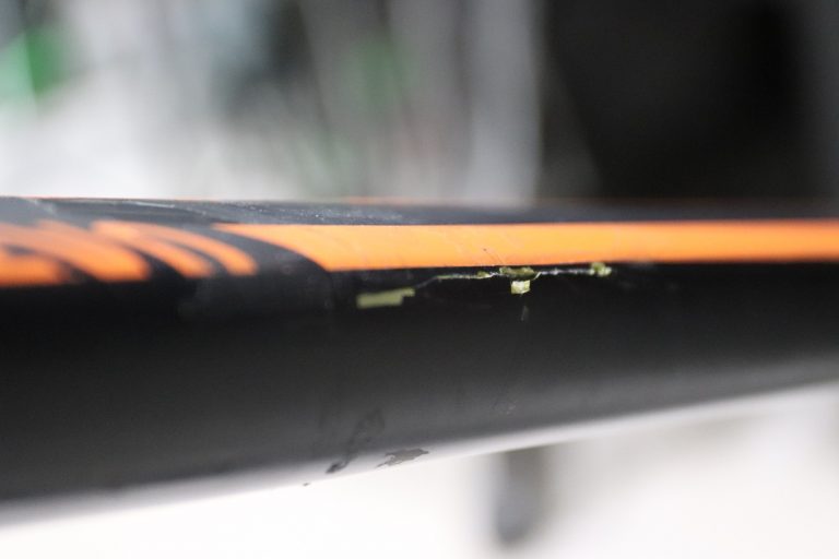 Repair Rangka Top Tube Sepeda