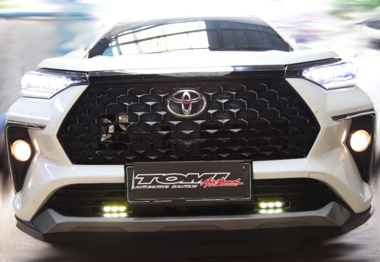 Pasang Mini Projector Toyota Veloz