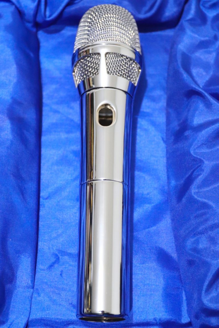Custom Chrome Microphone Sennheiser