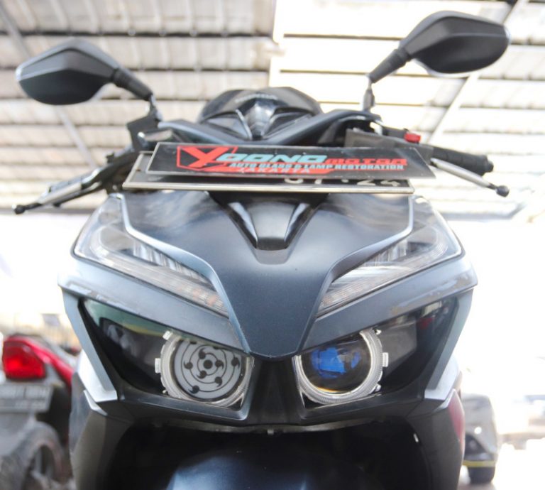Modifikasi Unik Projector Honda Vario