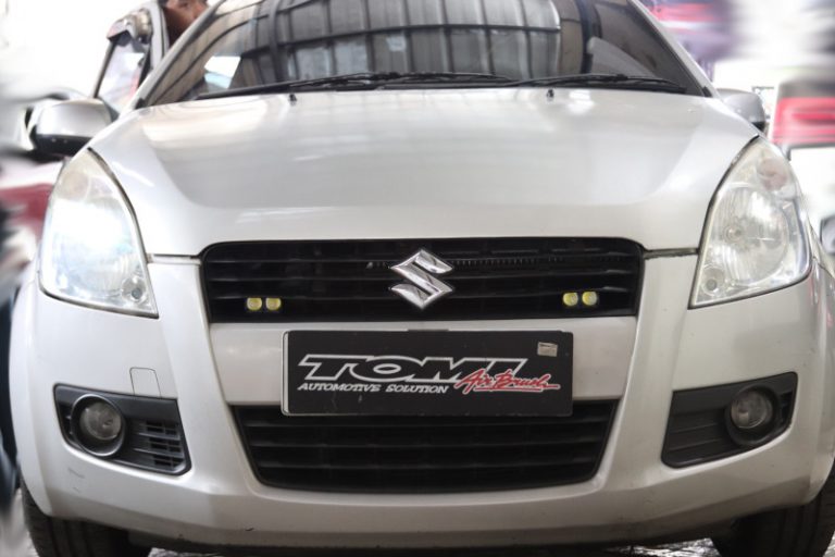 Pemasangan Mini Projector Suzuki Splash