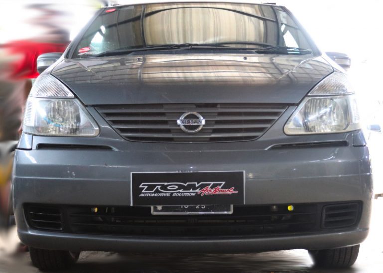 Modifikasi Mini Projector Nissan Serena