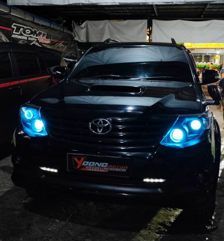 Upgrade Double Projector Toyota Fortuner VNT