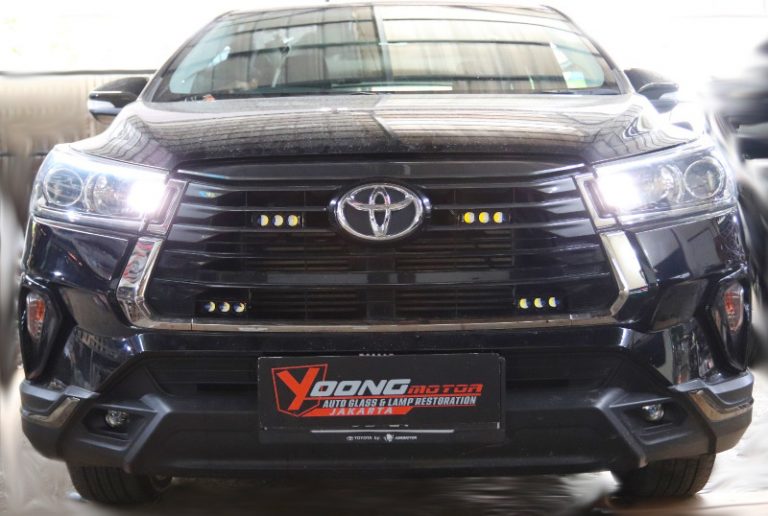 Cara Aman Pasang Lampu Mini Projector untuk Toyota Kijang Innova Reborn