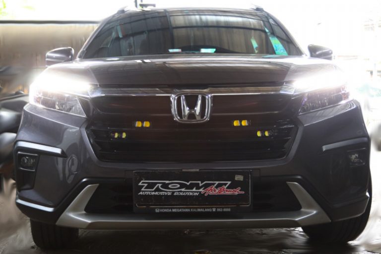 Libas Trek Luar Kota Honda BR-V Upgrade Projector Sesuaikan Kebutuhan