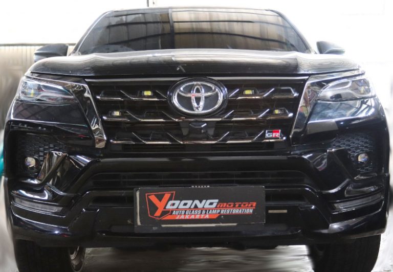Toyota All New Fortuner Pasang Mini Projector