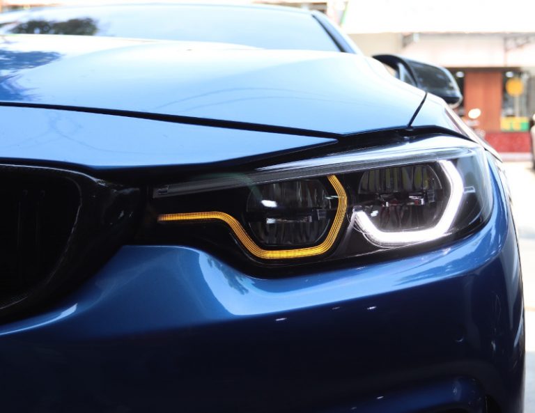 Reparasi DRL BMW Menguning