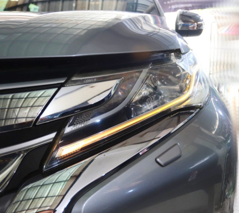 Lampu DRL Mitsubishi All New Pajero Sport Menguning