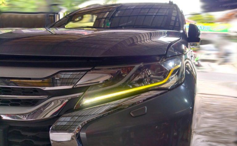 Repair LED DRL Mitsubishi All New Pajero Sport