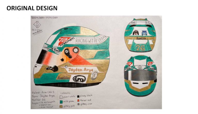 Modifikasi Aibrush Helm Arai