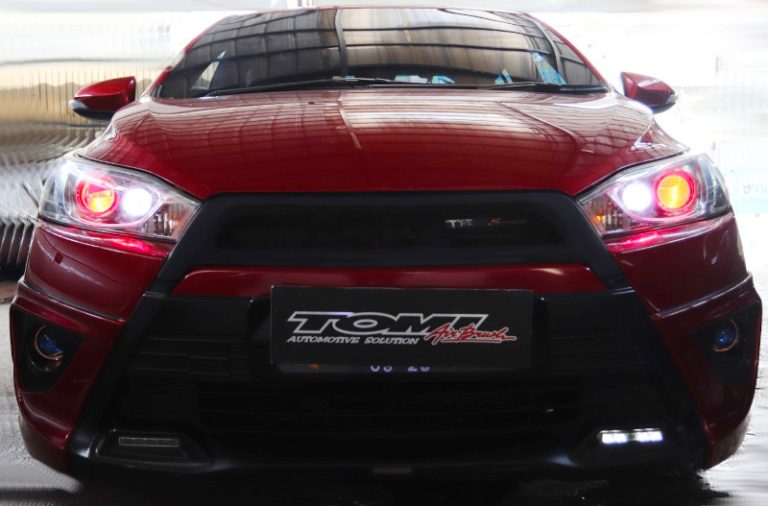 Toyota New Yaris Upgrade Headlamp dan Foglamp